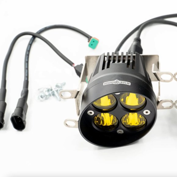 Desert Armor ULTRA4 PRO LED LIGHT PODS TOYOTA RETROFIT KIT 3IN PAIR - Picture 3 of 5